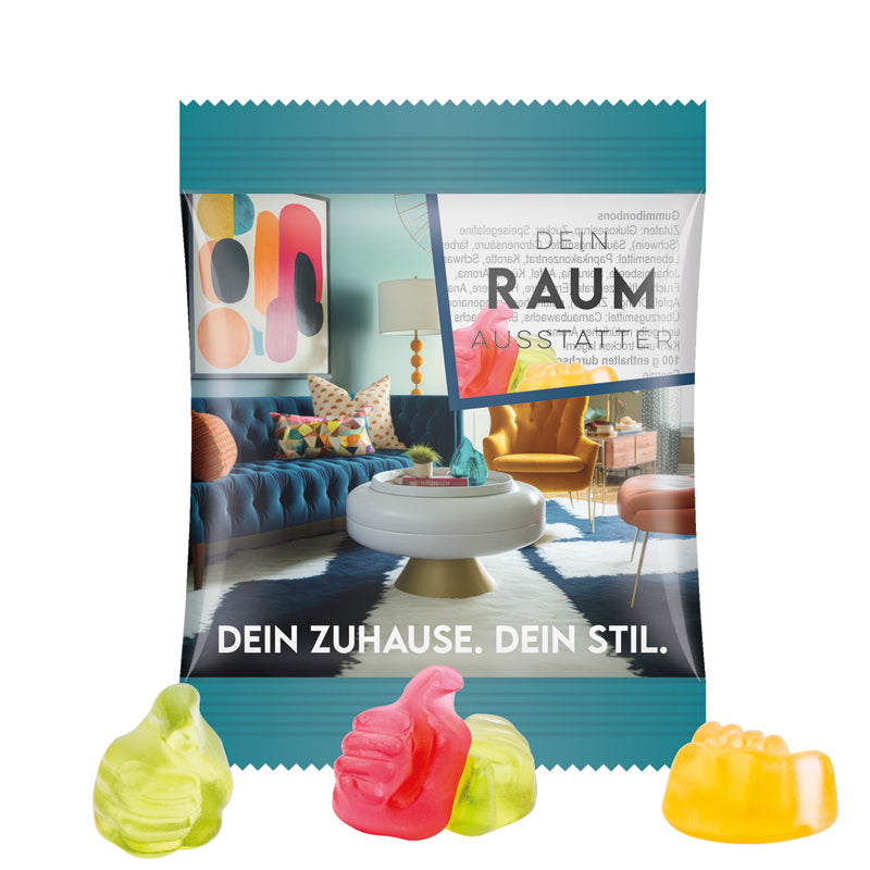Minitüte 12 g Trolli vegane Fruchtgummi Bärchen
