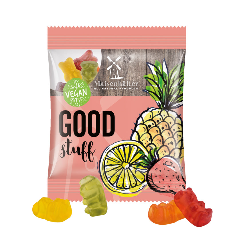 Minitüte 12 g Trolli vegane Fruchtgummi Bärchen