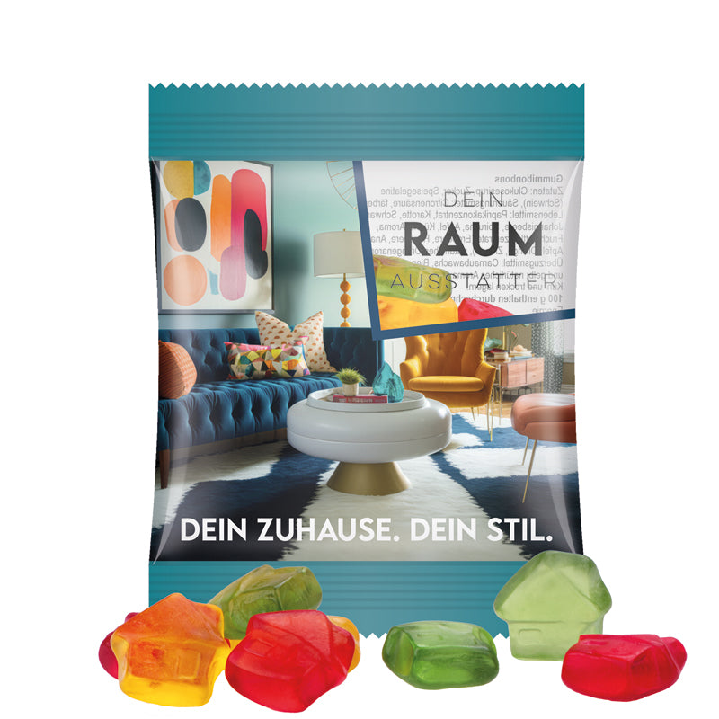 Minitüte 12 g Trolli vegane Fruchtgummi Bärchen