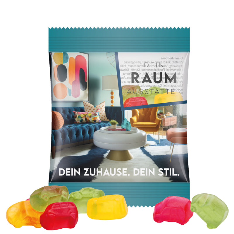 Minitüte 12 g Trolli vegane Fruchtgummi Bärchen