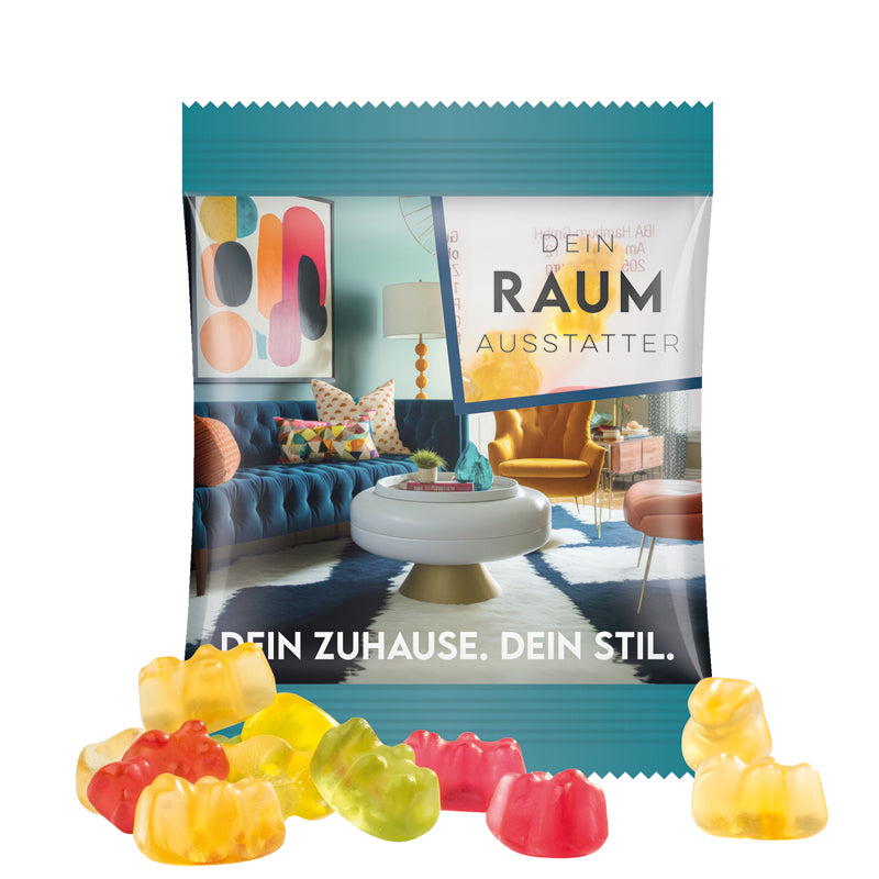Minitüte 12 g Trolli vegane Fruchtgummi Bärchen