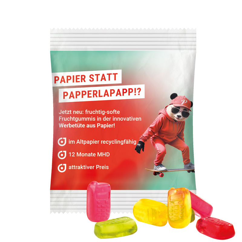 Minitüte 12 g Trolli vegane Fruchtgummi Bärchen