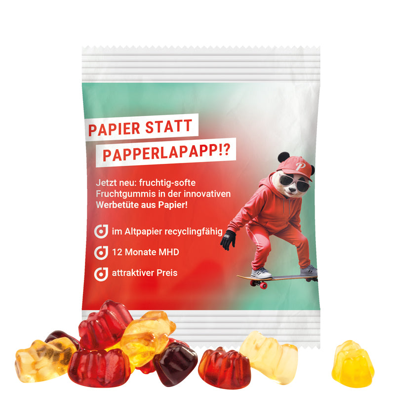 Minitüte 12 g Trolli vegane Fruchtgummi Bärchen