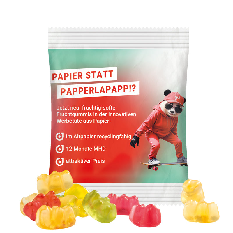Minitüte 12 g Trolli vegane Fruchtgummi Bärchen