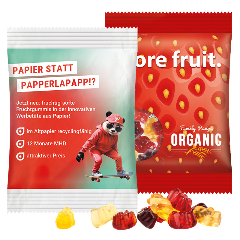 Minitüte 12 g Trolli vegane Fruchtgummi Bärchen