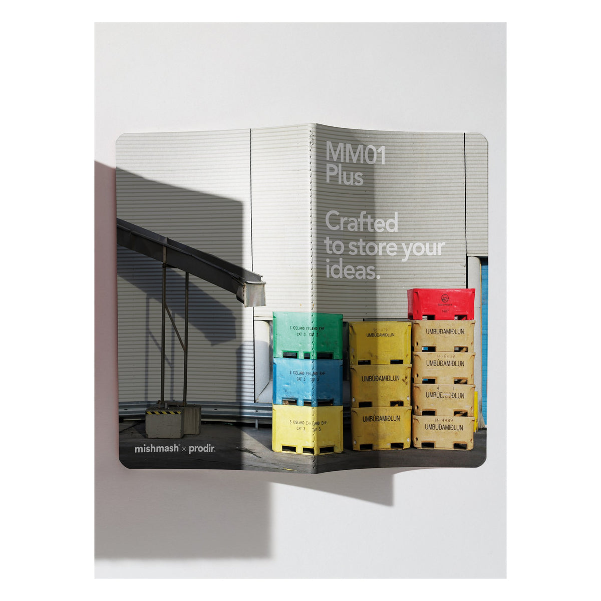 mishmash MM01 Plus Notizbuch vollflächig bedruckt – 4c