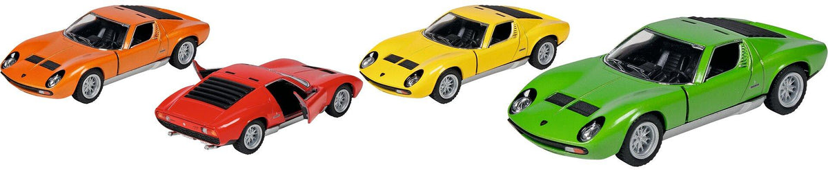 Modell des Lamborghini Miura P400 SV von 1971
