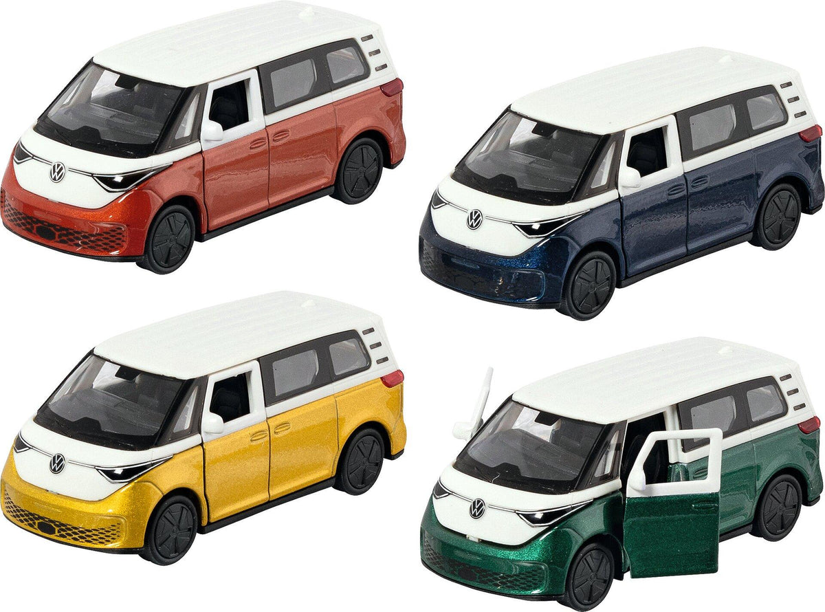 Modell VW ID. Buzz mit Rückzugmotor in vier Farben