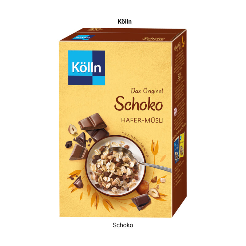Müslibecher Kölln Schoko Hafer Müsli