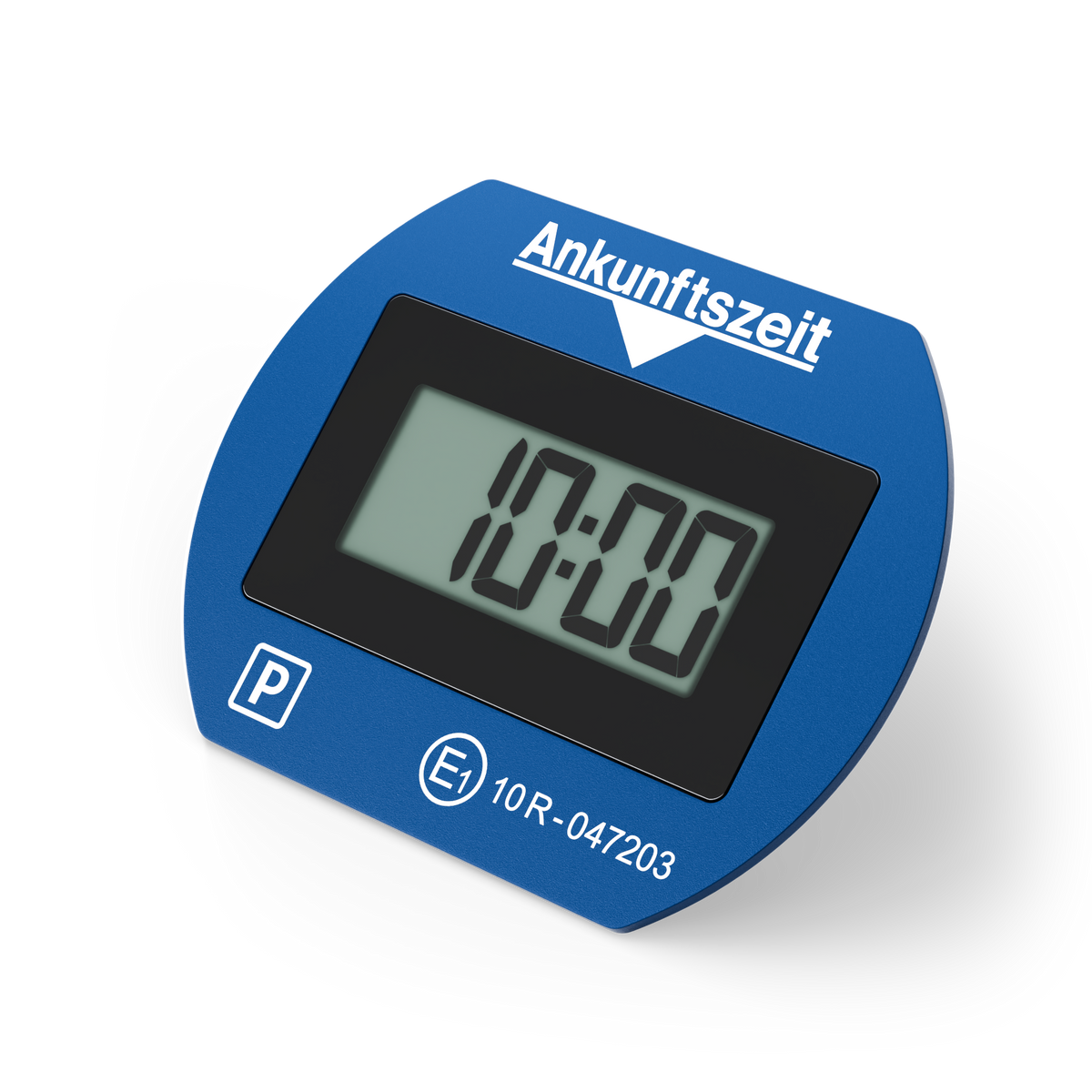 Needit Park Lite elektronische Parkscheibe mit Logo – Blau