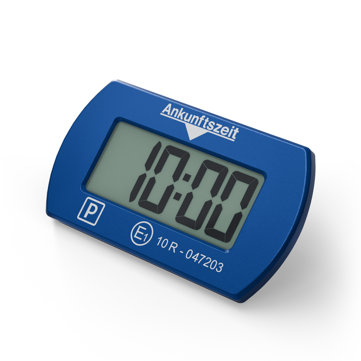 Needit Park Mini elektronische Parkscheibe in Blau mit Logo – Blau