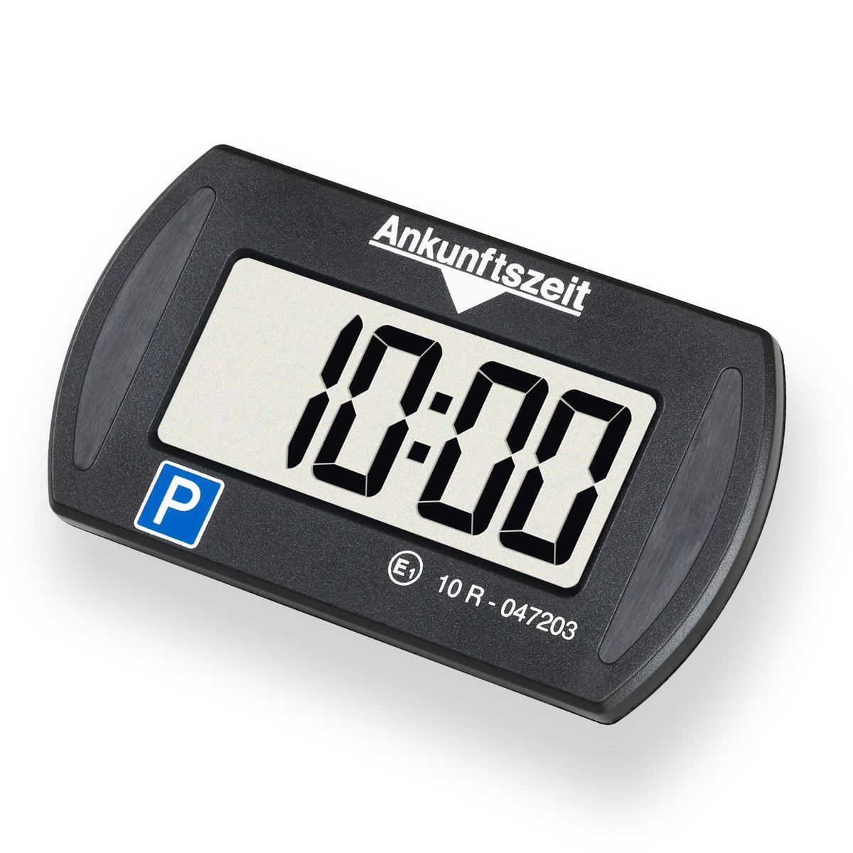 Needit Park Mini elektronische Parkscheibe in Schwarz mit Logo – Schwarz