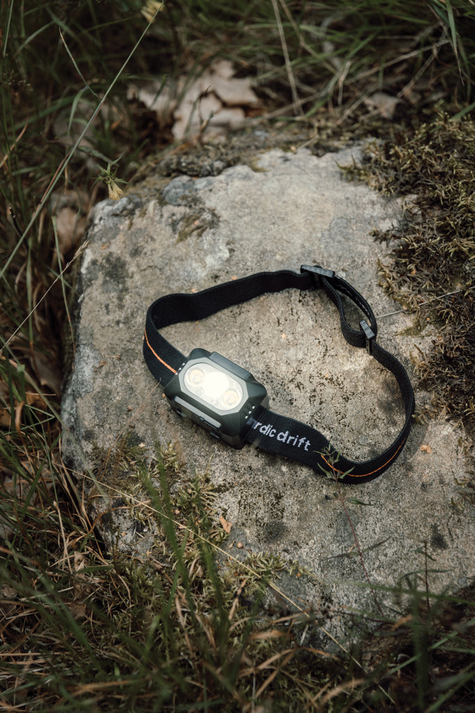 Nordic Drift Everest High-Performance Stirnlampe Dual-Power