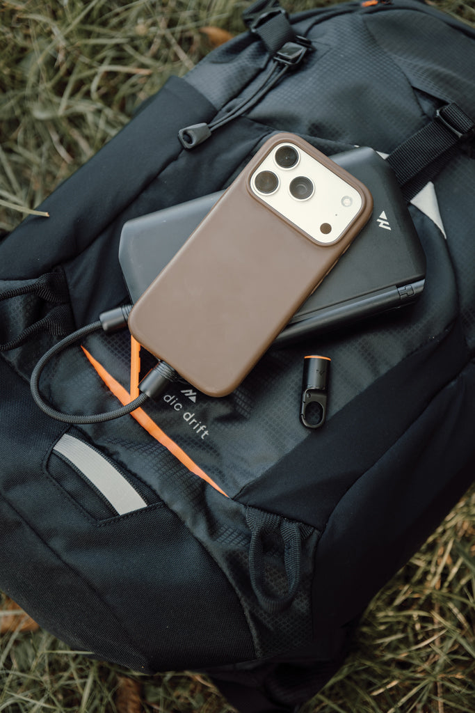 Nordic Drift Everest USB-C 60W-Schnellladekabel m. Karabiner