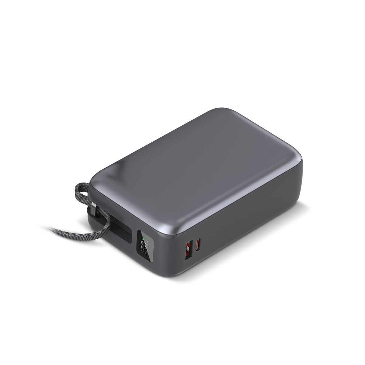 Nova Laptop 65W Powerbank mit integriertem USB C Kabel 30000 mAh