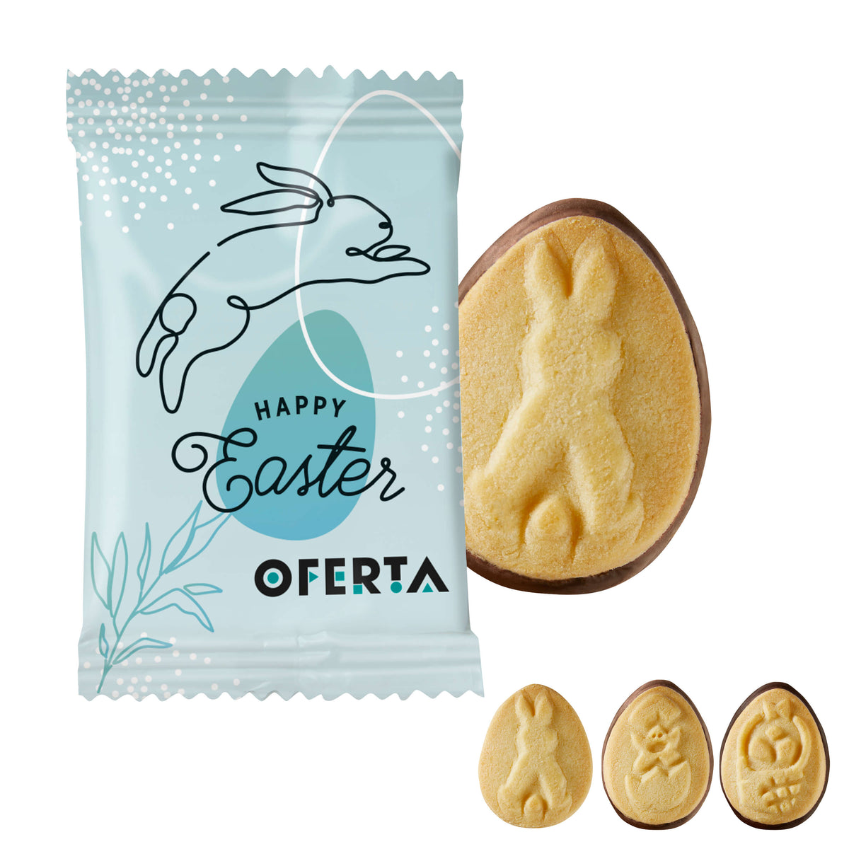Oster Butterkekse gemischt im Werbetütchen 90 x 50 mm