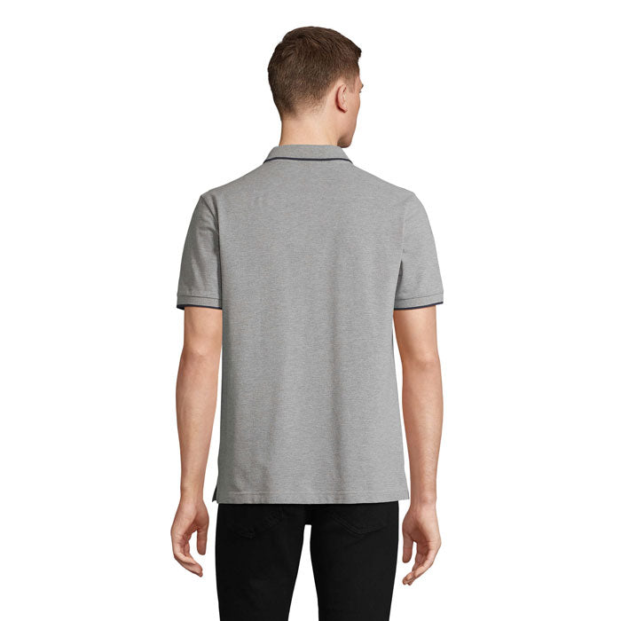 Grey Melange/ French Navy