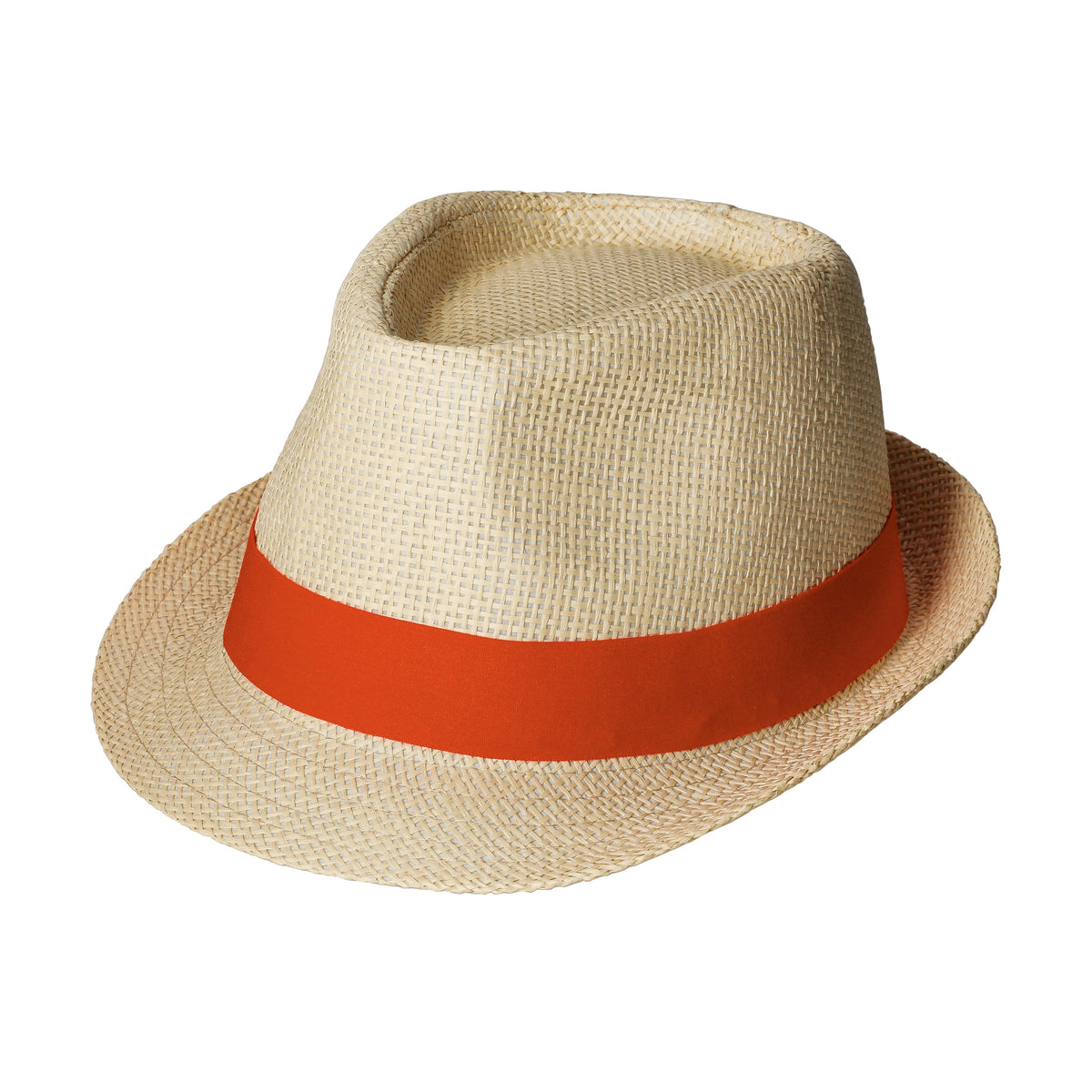 Panamahut „Salvador“ – Beige / Rot