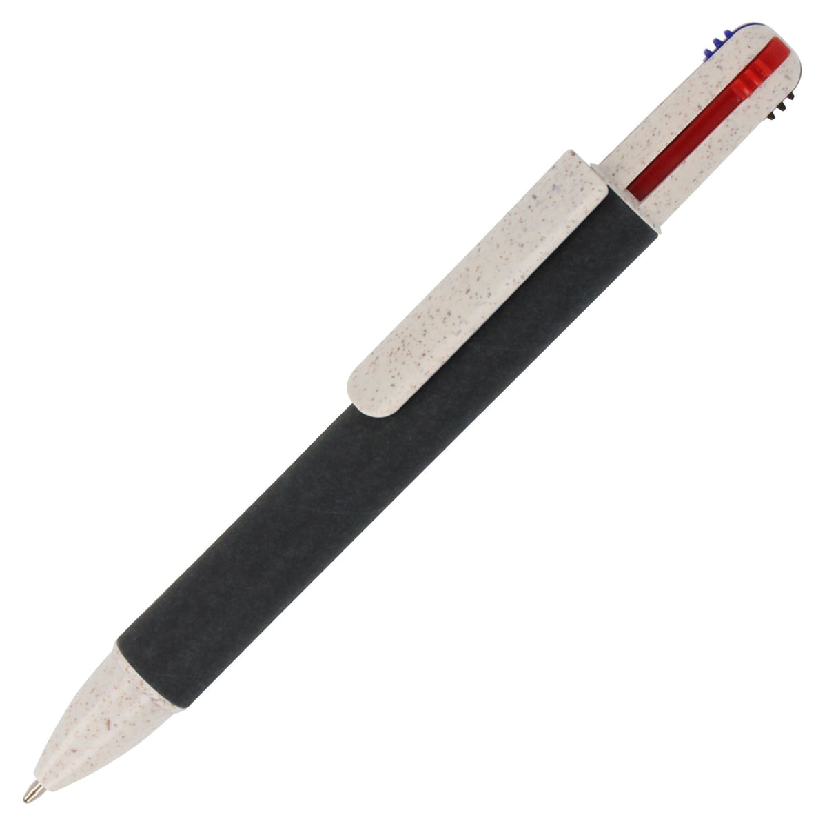 Papier-Kugelschreiber mit 4 Schreibfarben