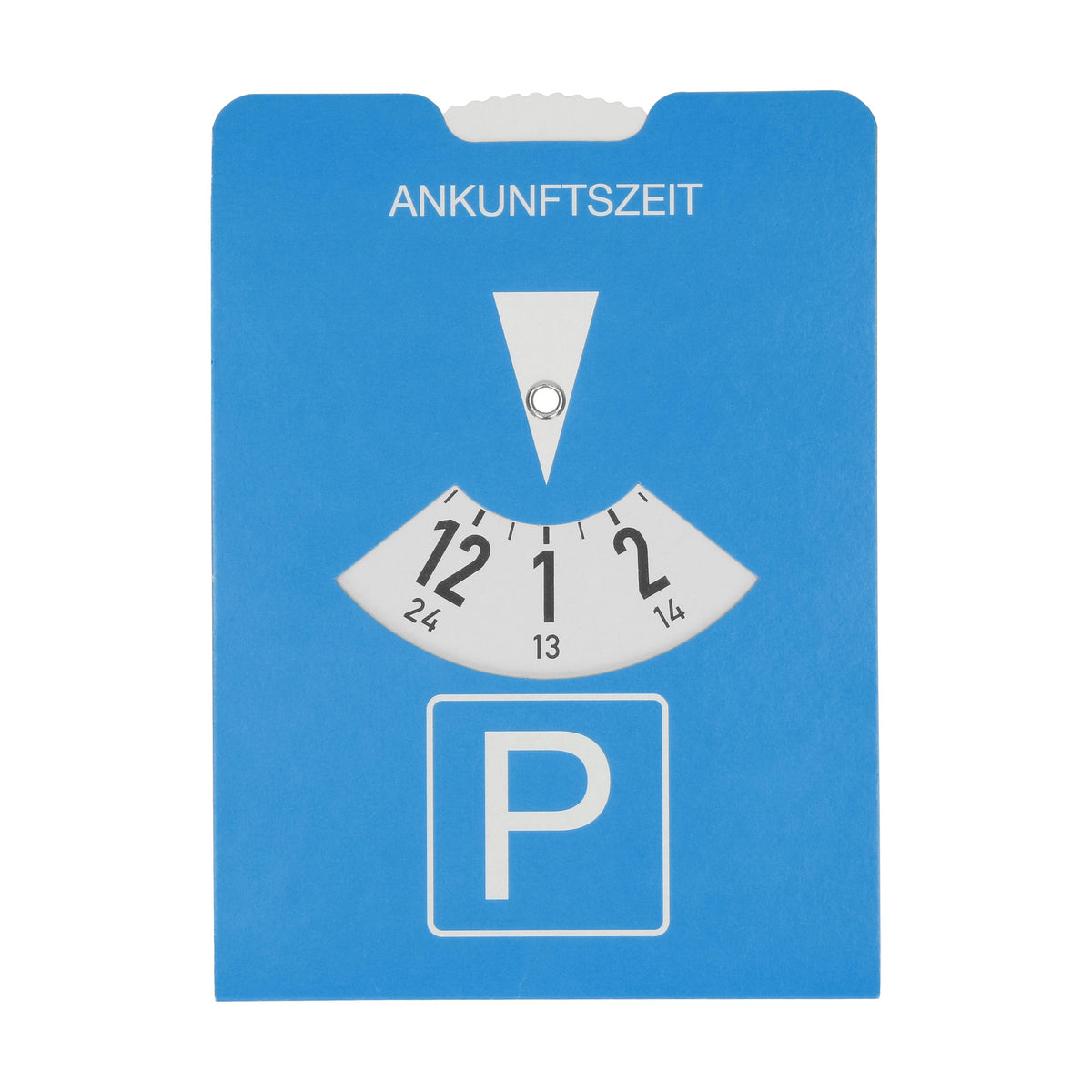Papp-Parkscheibe „Reise-Rechner“