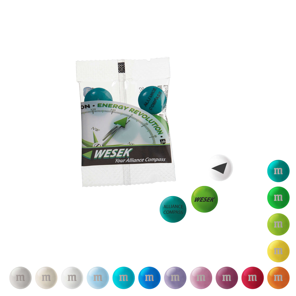 Personalisierte M&M’S im Mini Bag, 4 g