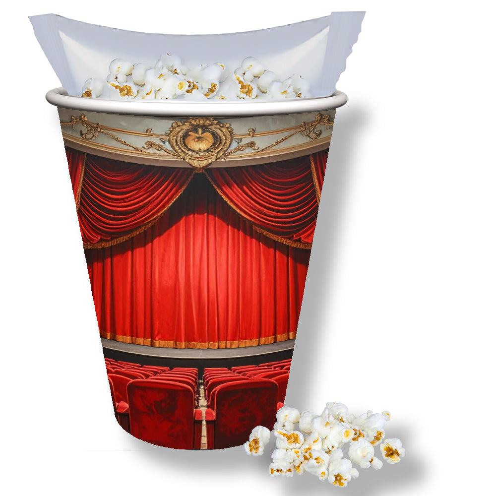 Popcorn im Snackbecher Maxi mit Tüte