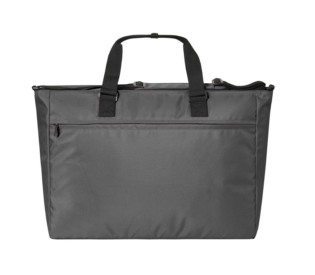 Individuell verstellbare Schultergurte für komfortables Tragen - Bequeme Reisetasche in grau.