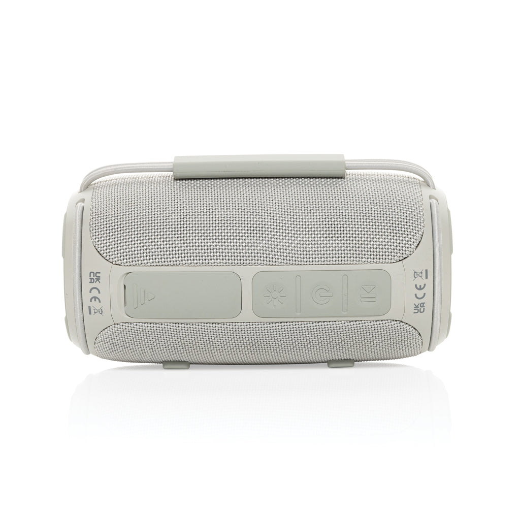 Prisma 16W IPX4 Speaker aus RCS rec. rPET – grau