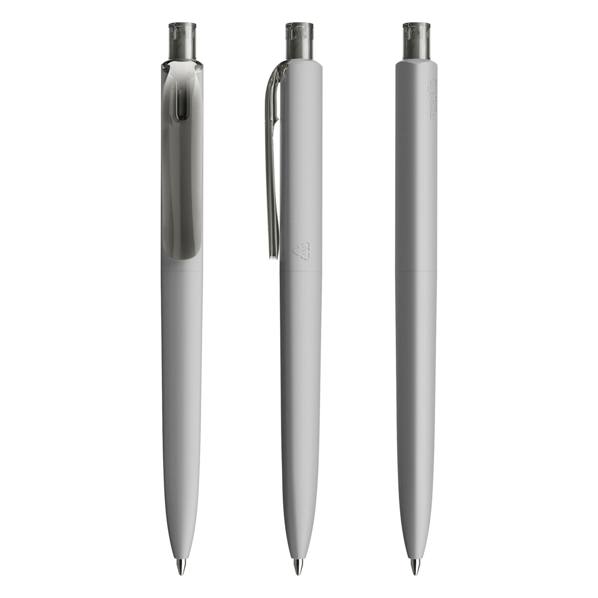 prodir DS8 Druckkugelschreiber Soft Touch – Delfingrau R70