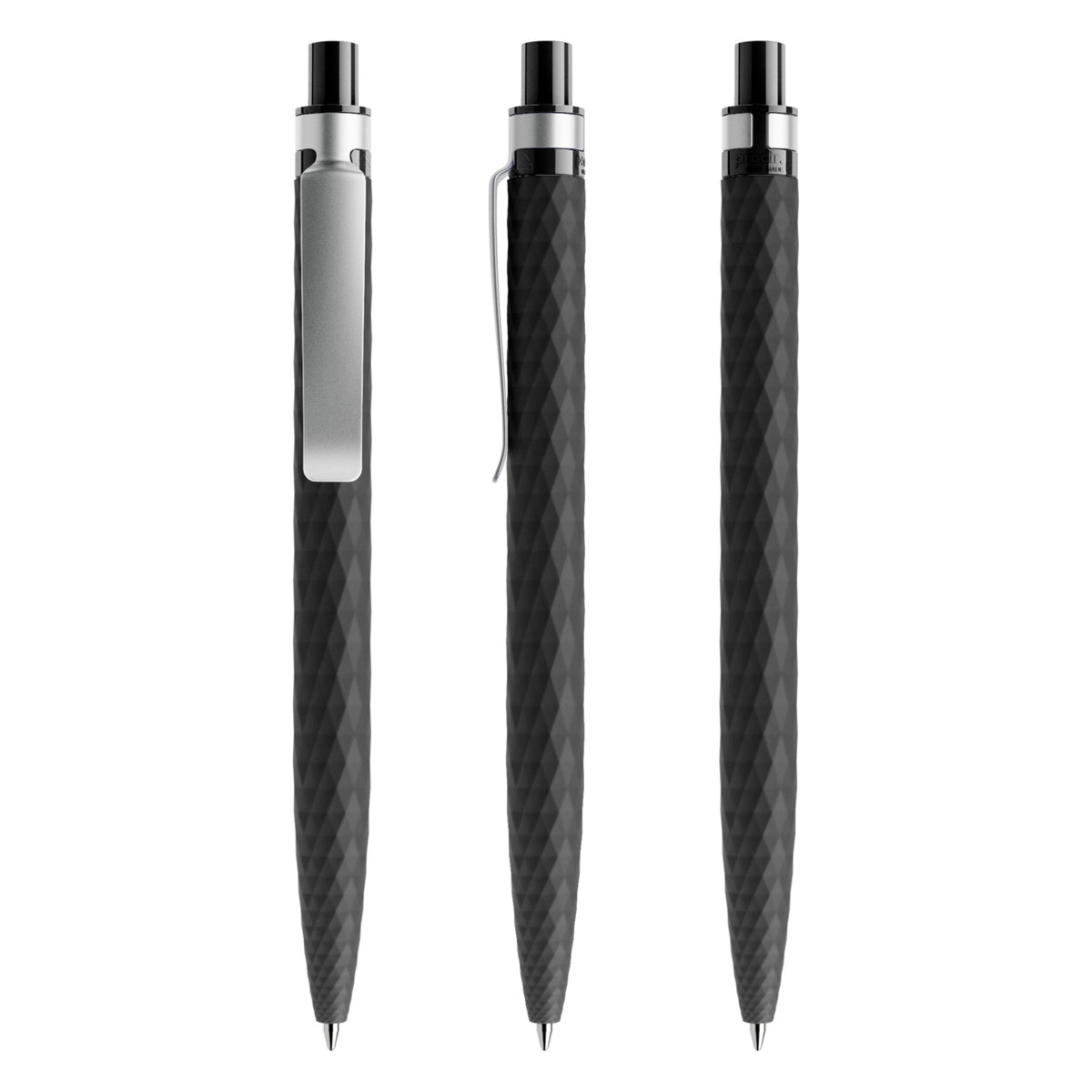 prodir QS01 Druckkugelschreiber Soft Touch mit Metallclip