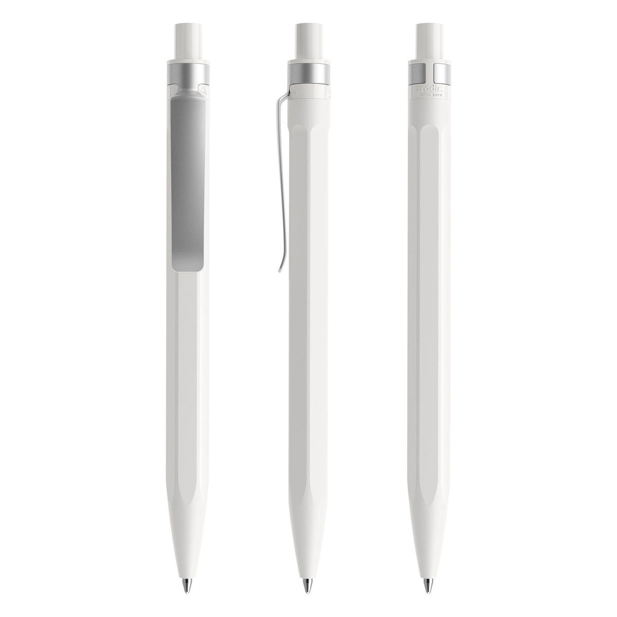prodir QS50 Druckkugelschreiber matt mit Metallclip