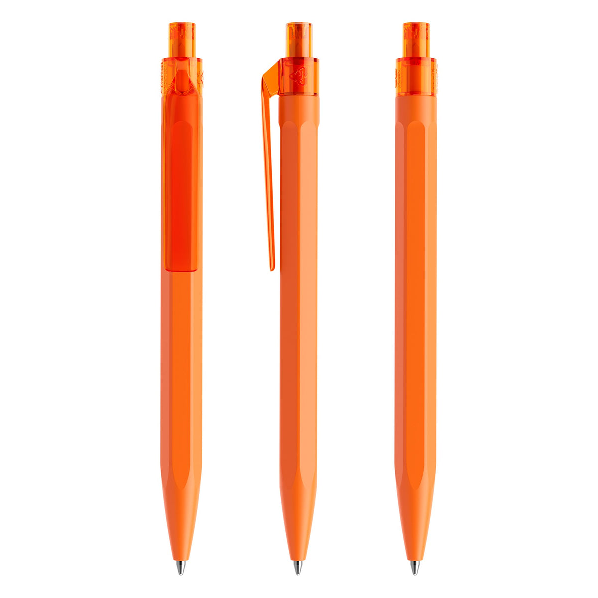prodir QS50 Druckkugelschreiber sechseckig matt – Orange M10