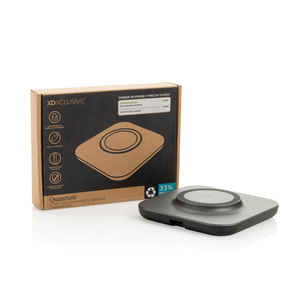 Quantum Ultra-Fast 25W magnetisches Wireless-Charging-Pad