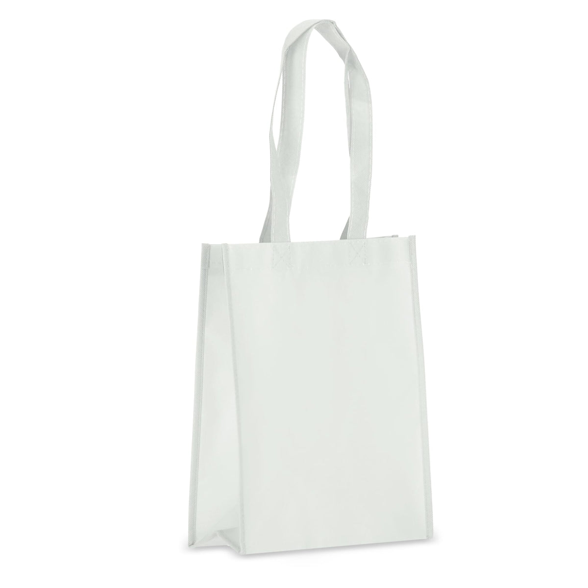 Tragetasche aus laminiertem Non Woven 24 x 11 x 30 cm, 105 g/m²