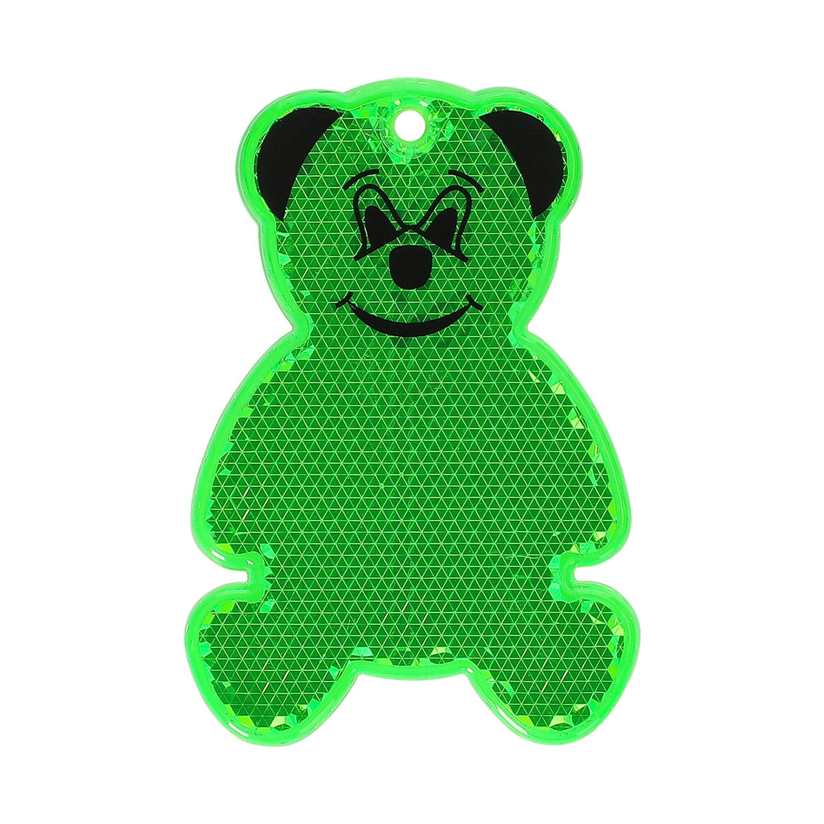 Reflektor „Bär“ – Transparent grün