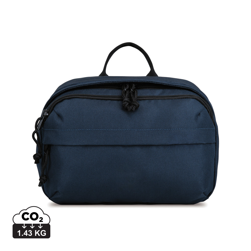 Renew AWARE™ rPET Kosmetiktasche – navy blau