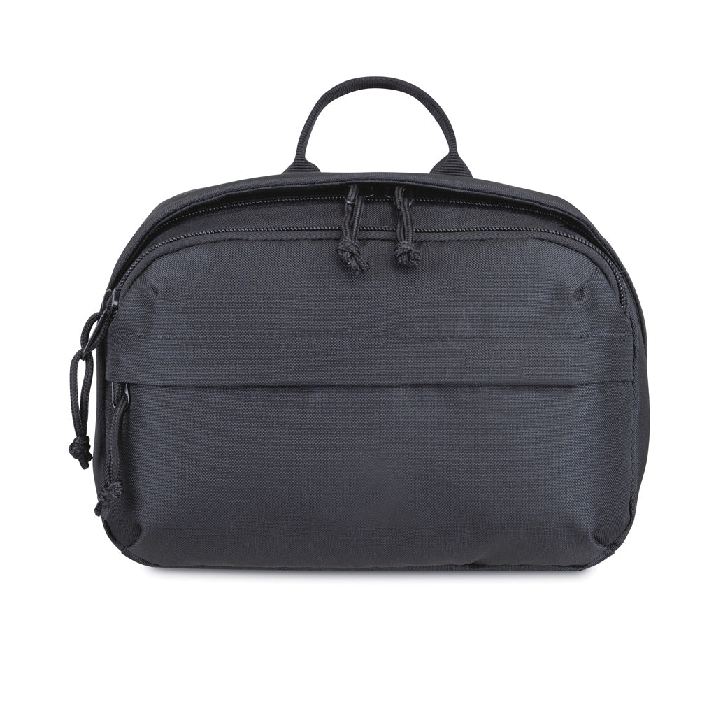 Renew AWARE™ rPET Kosmetiktasche – schwarz