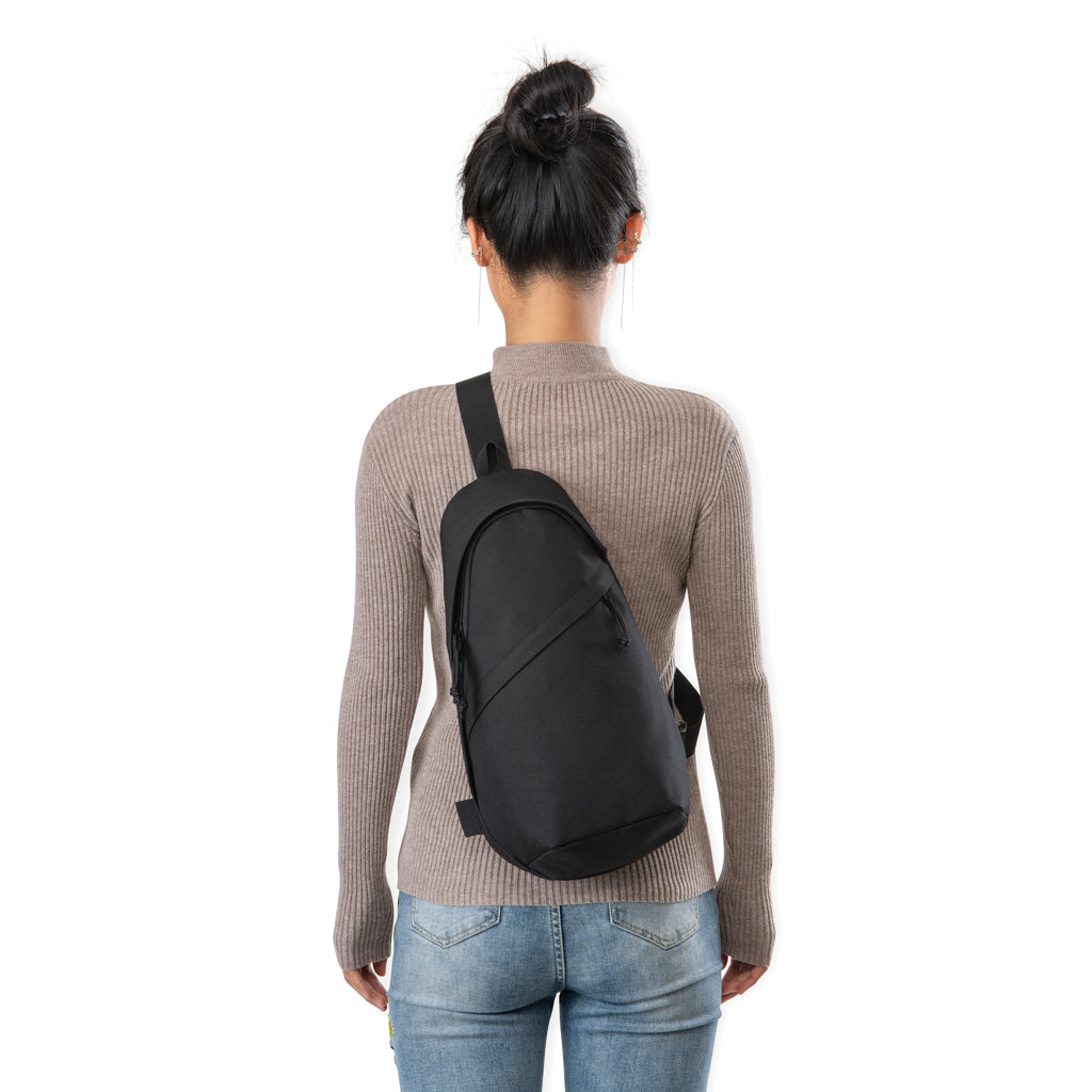Renew AWARE™ rPET Sling Bag – schwarz