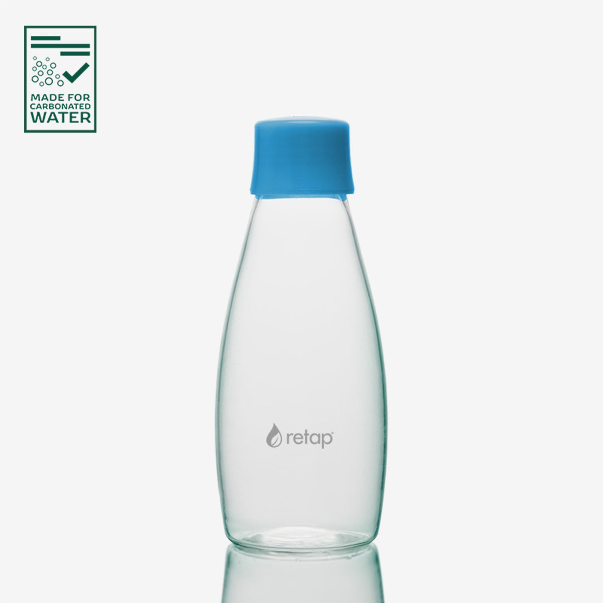 Retap GO Glasflasche mit Schraubdeckel