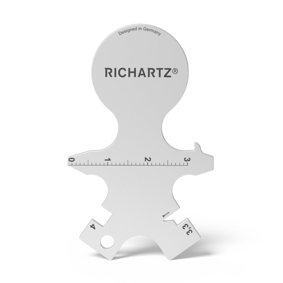 RICHARTZ Einkaufswagenlöser happy Männchen – Rückseite