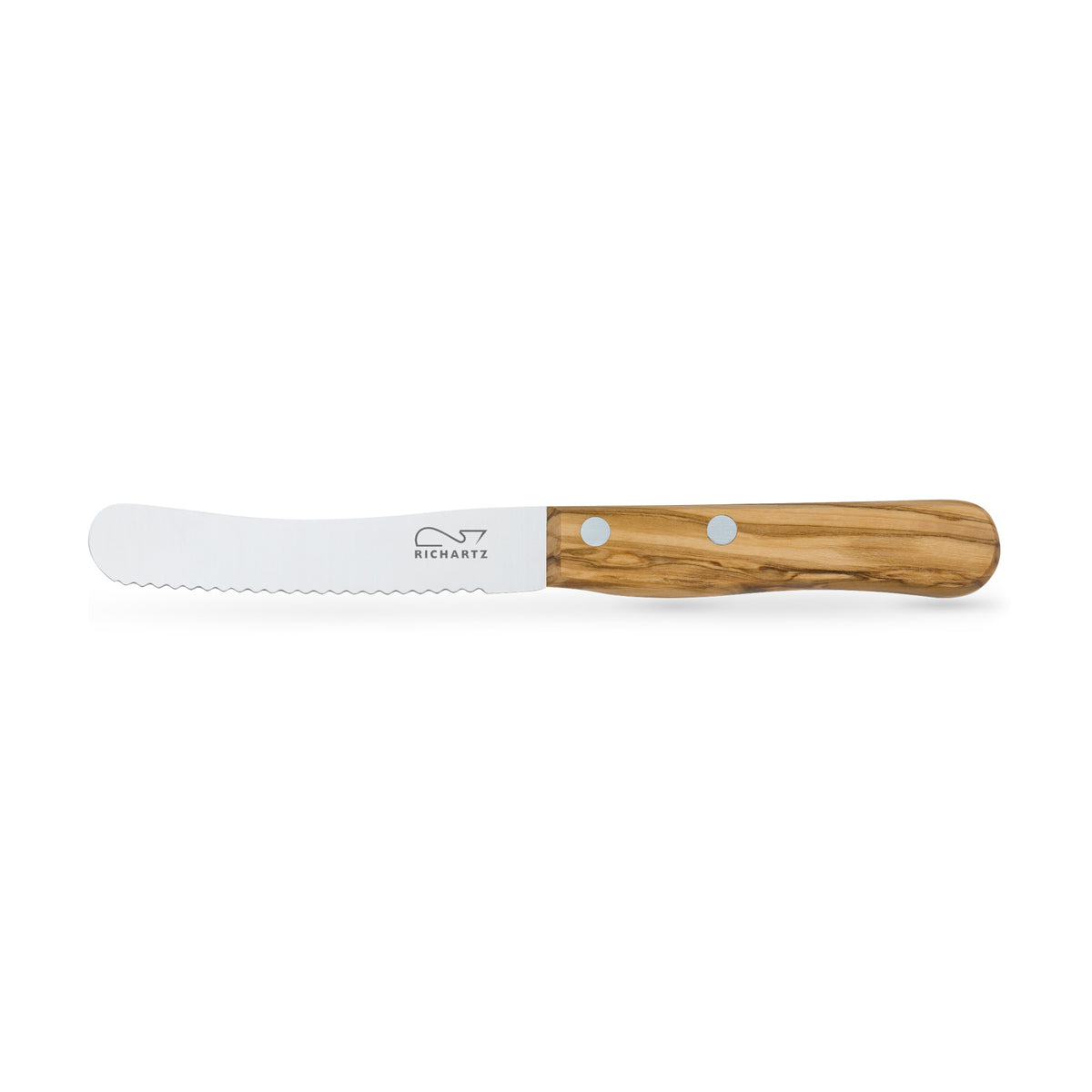 RICHARTZ FRÜHSTÜCK olive Messer mit Olivenholzgriff