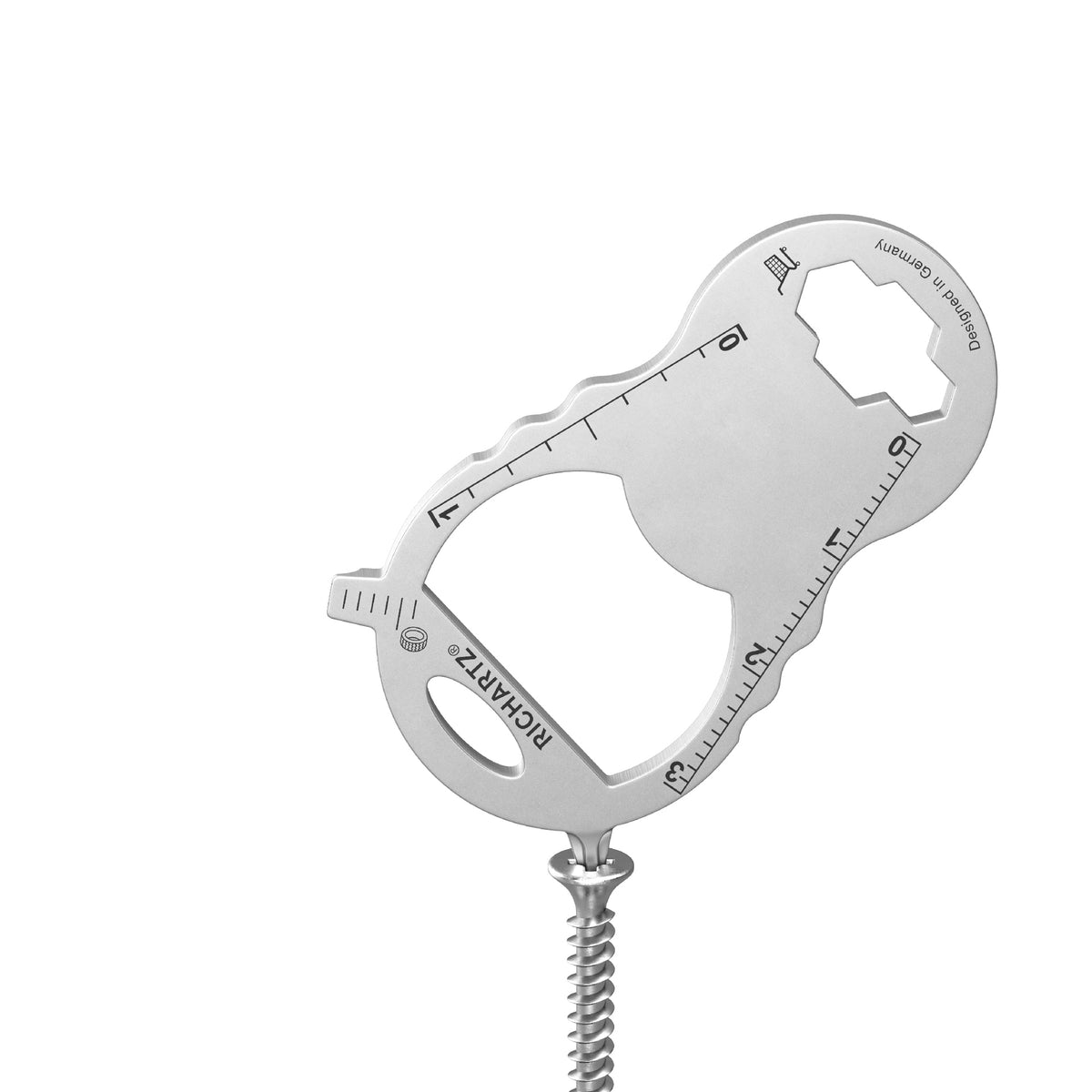 RICHARTZ KEY TOOL compact shop Einkaufswagenlöser Anhänger – Schraubendreher