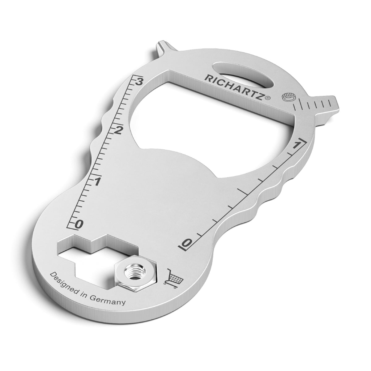 RICHARTZ KEY TOOL compact shop Einkaufswagenlöser Anhänger – Ansicht