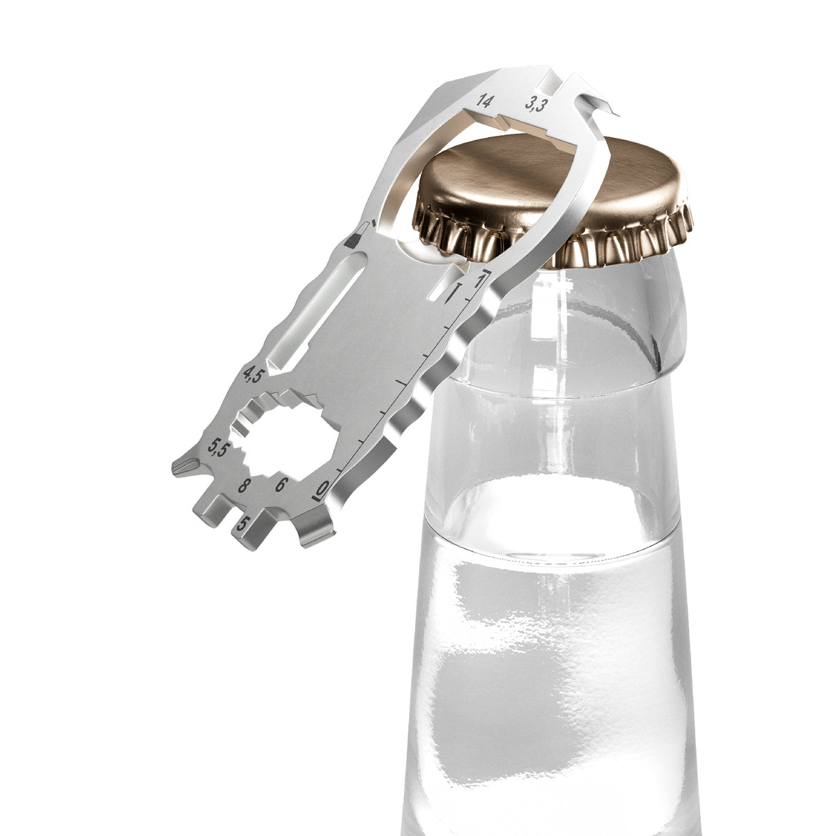 RICHARTZ KEY TOOL compact work Multitool für Heim und Handwerk – Flaschenöffner