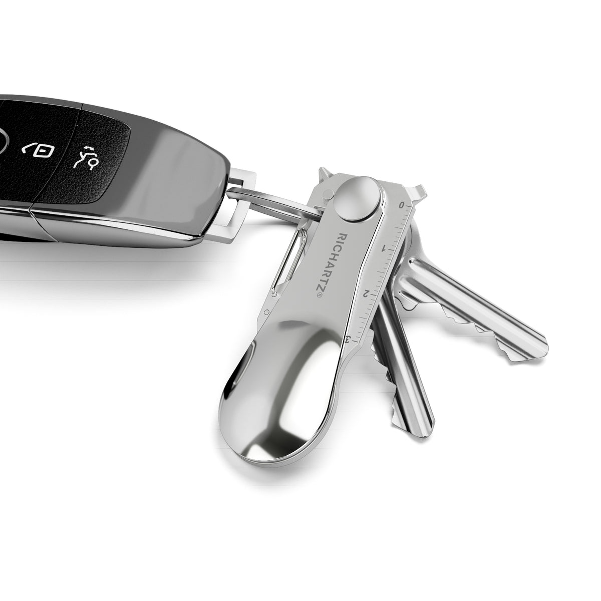 RICHARTZ KEY TOOL PLUS snack se Schlüsselanhänger mit Besteck – Ansicht
