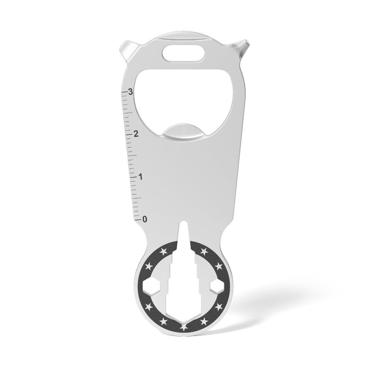 RICHARTZ KEY TOOL shop Multitool mit Einkaufswagenlöser – Vorderseite