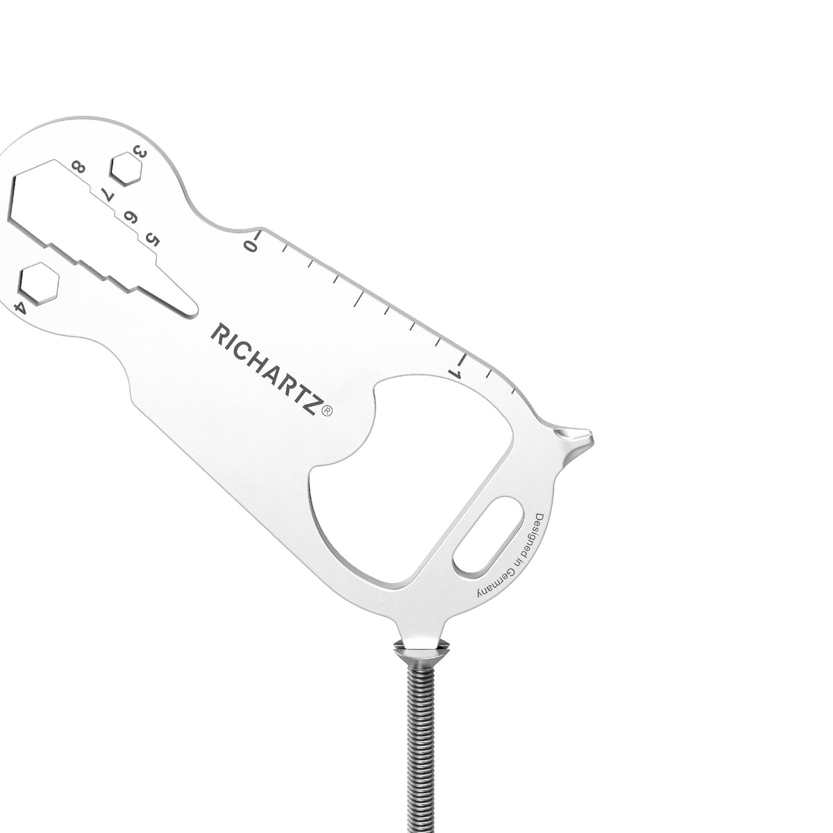 RICHARTZ KEY TOOL shop Multitool mit Einkaufswagenlöser – Schraubendreher