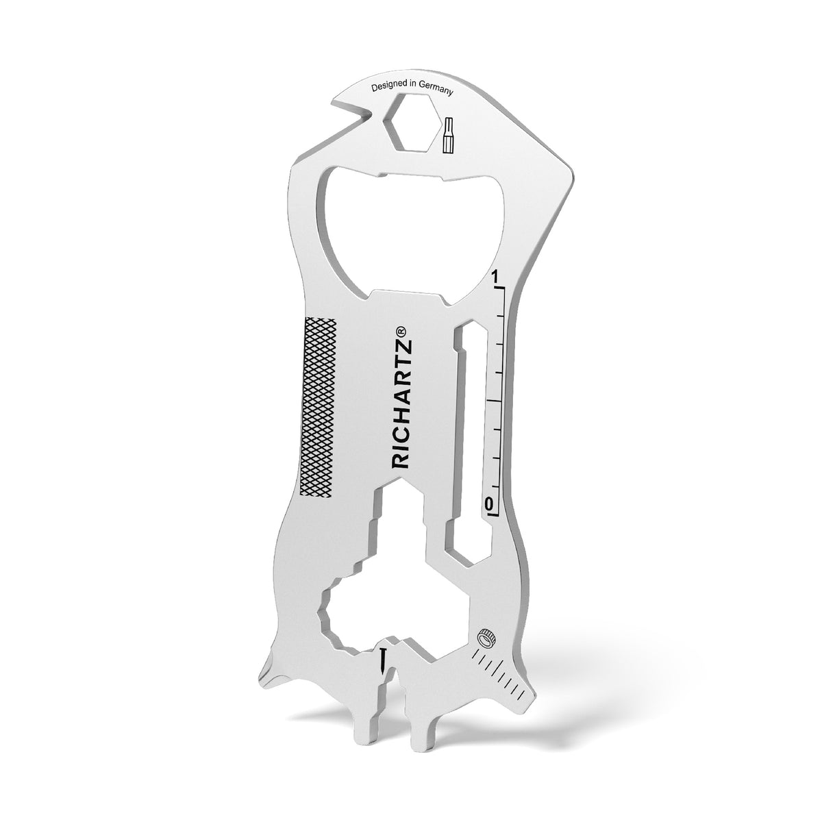 RICHARTZ KEY TOOL work Multitool für Heimwerker und Handwerk – Ansicht schräg