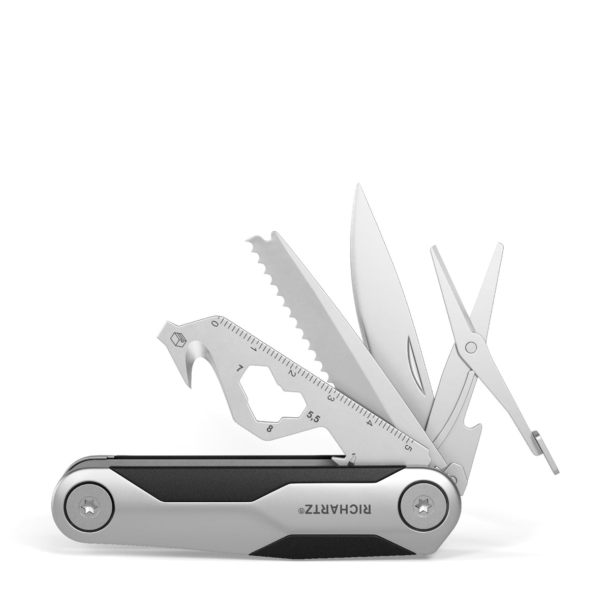 RICHARTZ NEO knife 10+ Taschenmesser mit zehn Funktionen – Rückseite