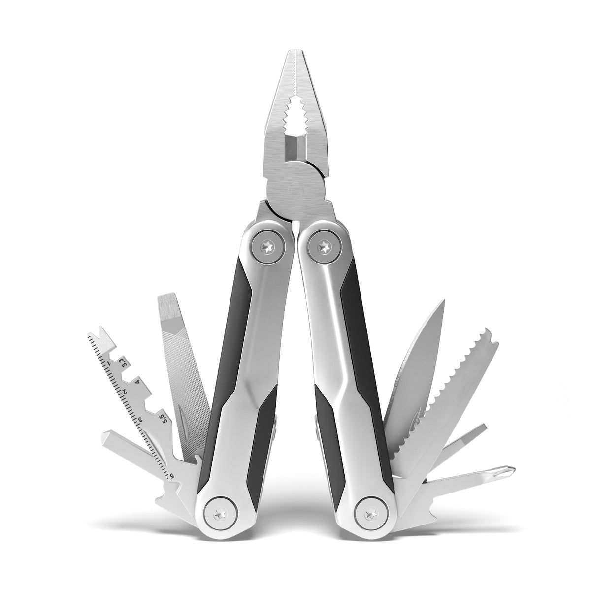 RICHARTZ NEO tool 26+ Multitool mit Zange und Gürteltasche – Vorderseite